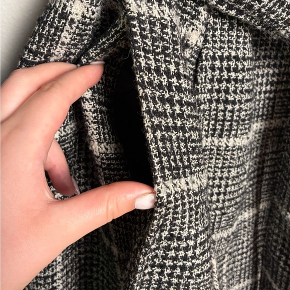 Women’s Guess Asymmetrical Mid-Length Dress Trench Coat - Picture 4 of 5